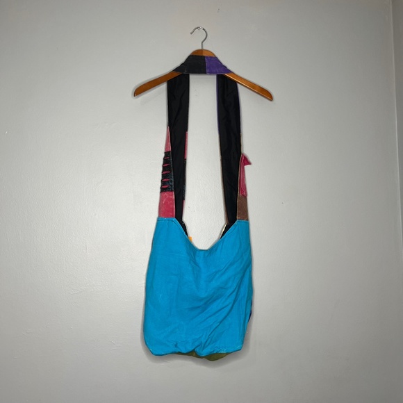 KPC Boho Hippie Festival Patchwork Tote Bag J - Picture 5 of 7